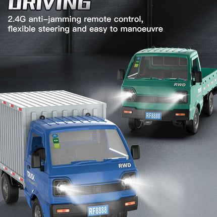 RC Car 2.4GHZ 1:16 Simulation Drift Climbing Truck LED Lights Remote Control Car Electric Toys For Kids Model Boy's Gifts