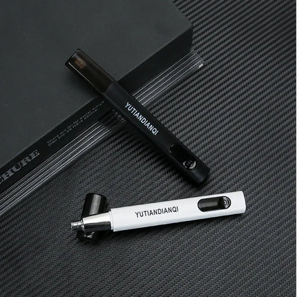 2 In 1 Electric Portable Ear And Nose Hair Trimmer Clipper 2024 Professional Painless Portable Eyebrow For Men