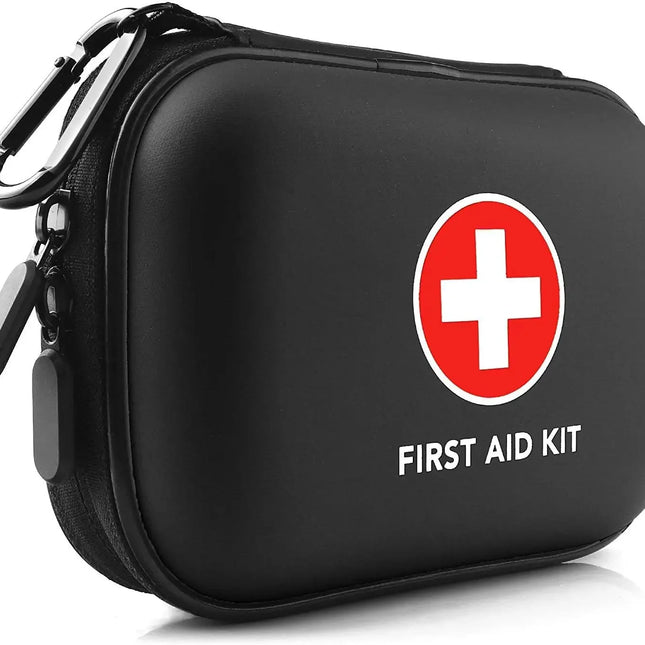 Empty Medical First Aid Storage Bag Sanke Small PU EVA Bag Case for Household Outdoor Travel Camping Equipment Medicine Survival