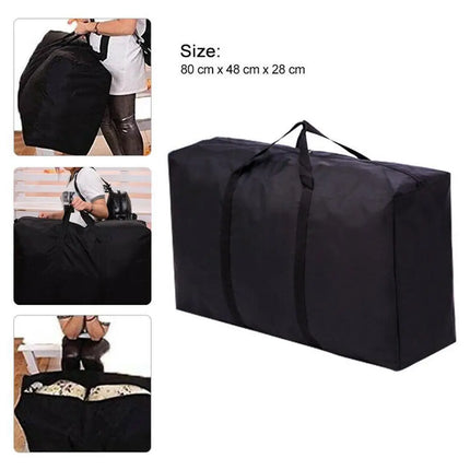 Extra Large Waterproof Moving Luggage Bags Laundry Shopping Bag Non-woven Fabric Cubes 80*48*25cm Home Storage Packing Tool