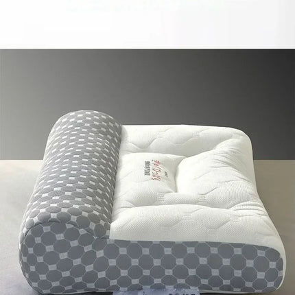 Adult Latex Reverse Traction Pillow Core Cervical Spine Protection Sleep Aid Specially Designed Household No Collapse