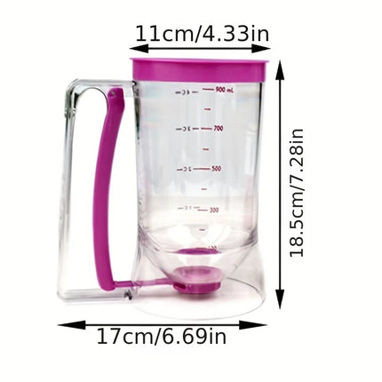 900ml Batter Dispenser Hand-held Funnel