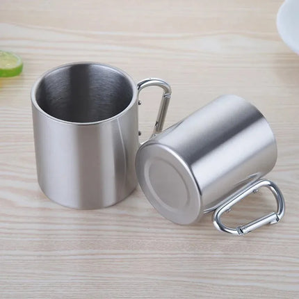 Portable Stainless Steel Camping Cup