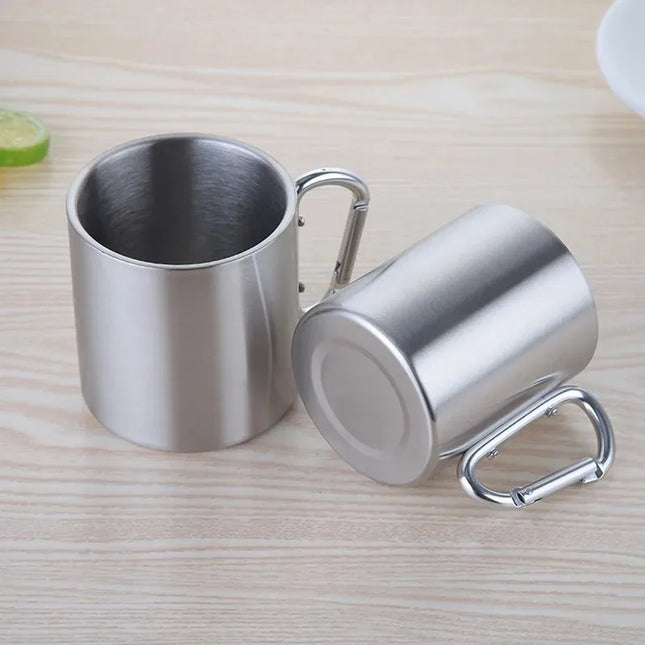 Portable Stainless Steel Camping Cup