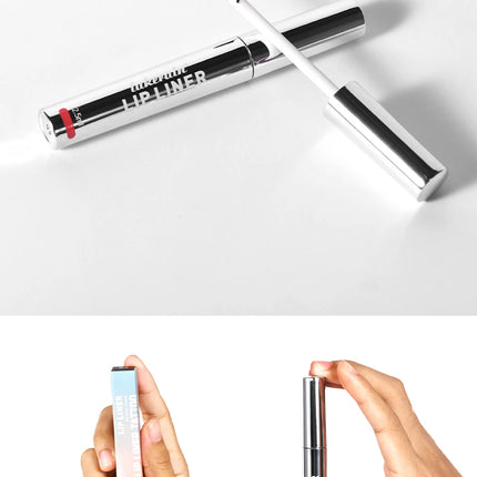 Waterproof Lip Liner Peel Off Tattoo Lipgloss Waterproof Long Lasting Matte Lip Tint Brown Contour Tear-off Lips Stain Cosmetic