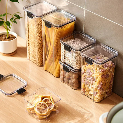 Large Sealed Jars Set