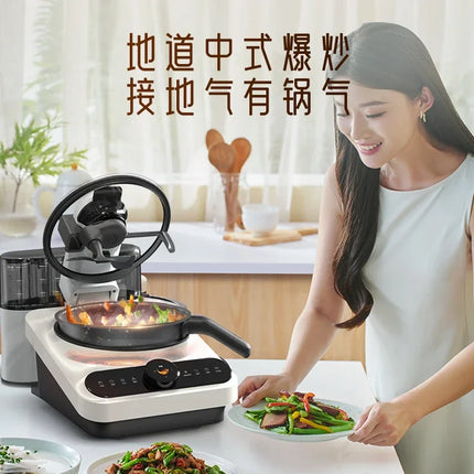 Kitchen Robot Machine 220V Intelligent Food Processor Home Automatic Cooking Machine Multi-cooker רובוט חכם  robots de cuisine
