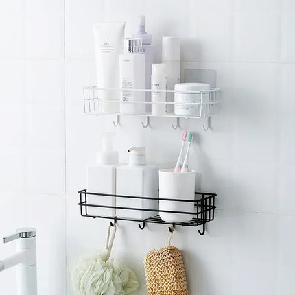 Japanese Style Wrought Iron Wall Shelf