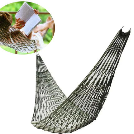Portable Thickened Nylon Rope Hammock