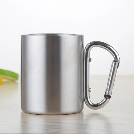 Portable Stainless Steel Camping Cup