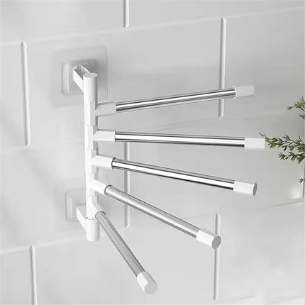 Wall Mounted Aluminum Towel Rack