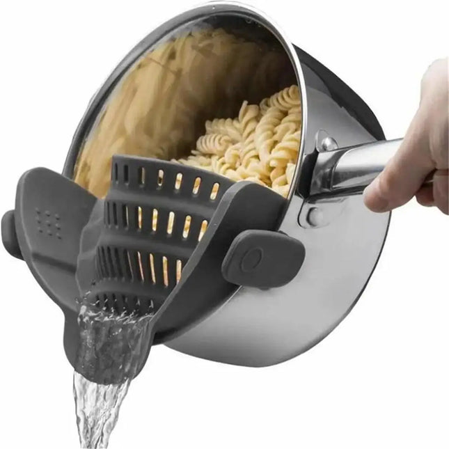 Adjustable Clip-On Strainer for Pots