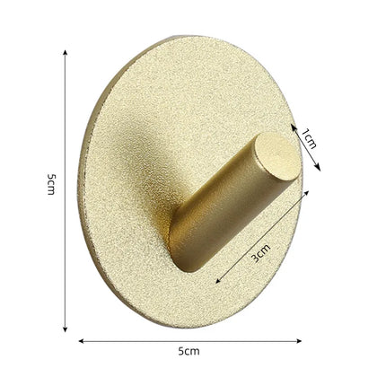 Self-adhesive Bathroom Hook Key Bag Shower Door Robe Towel Adhesive Hanger Kitchen Accessories For Organizer Wall Stickers Hooks