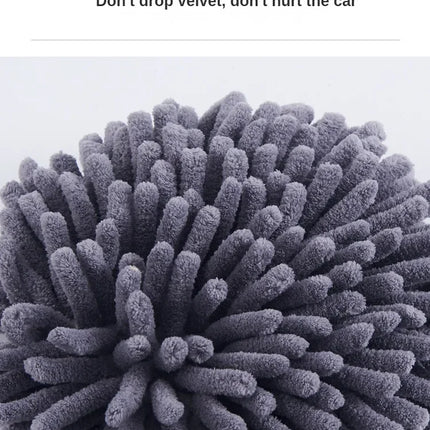 Car Double Head Car Wash Mop Car Wash Brush Rotating Not Hurt The Car Soft Brush Long Handle Detachable Retractable Car Brush