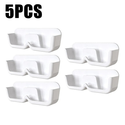 10PCS Eyeglasses Organizer Wall Mounted No-Punch Sunglasses Organizer Premium Sunglasses Display Case Home Storage