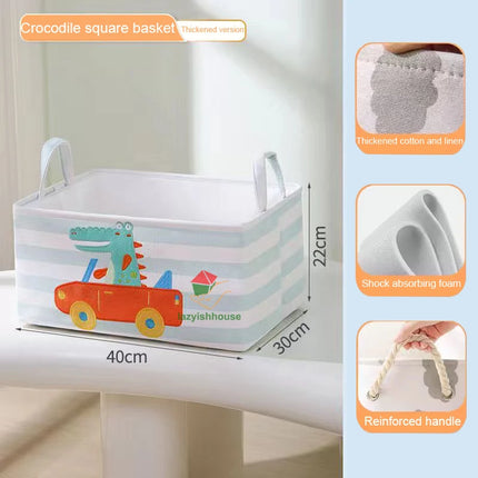 Folding Linen Storage Basket