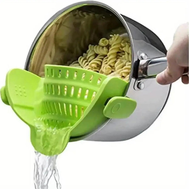Adjustable Clip-On Strainer for Pots