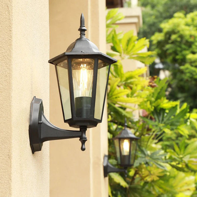 Retro European Outdoor Wall Light