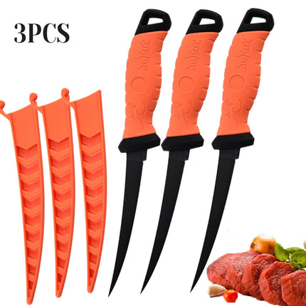 6INCH Kitchen Fillet Boning Knife Stainless Steel Butcher Knife for Fish Knife Meat Cleaver Fishes Slicing Kitchen Knives