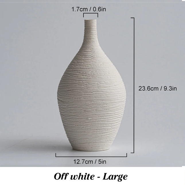 Nordic Luxury Ceramic Vase for Home