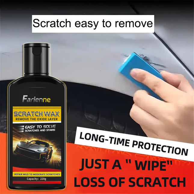 220 ml car scratch repair kit - instantly removes, repairs and polishes paint scratches! Removes scratches and restores shine!