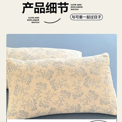 Floral Style Duvet Cover Sets Single/Queen/King Soft Washed Cotton Bed Cover Sets 240x220 Bedding Sets