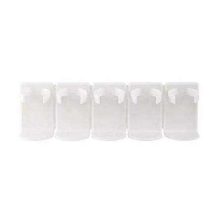 Wall Spice Bottle Rack Kitchen Seasoning Storage Holder Self Adhesive Plastic Clip Cabinet Door Hooks Spice Jar Dispenser Holder