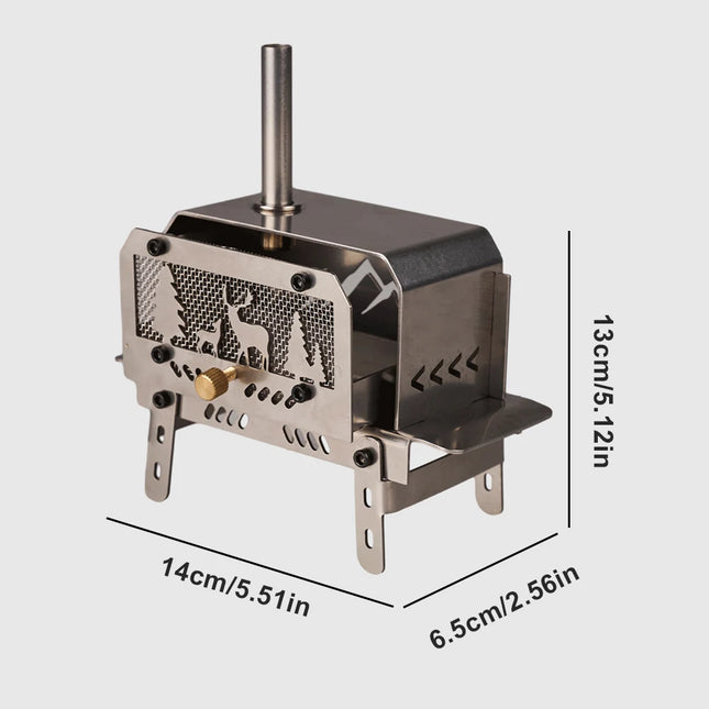 Mini Stainless Steel Charcoal Stove