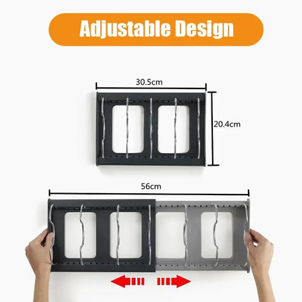 Expandable Stainless Steel Storage Rack