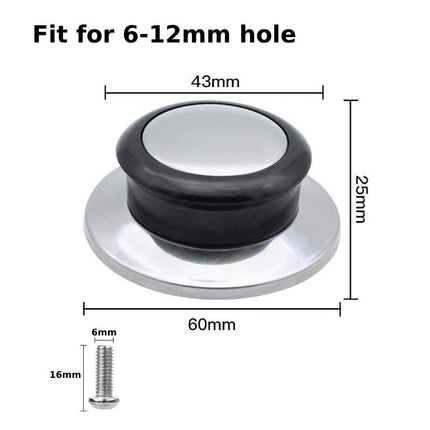 Universal Glass Lib Cover Knob Cap Heat-Resistant Cooking Pot Pan Lid Knob Replacement Lifting Handle Kitchen Cookware Handgrip