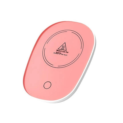 Electric Mug Warmer Heating Coaster 55°C for Coffee and Milk Tea Thermostatic Pad Heating Mat for Kitchen Use Beverage Heating