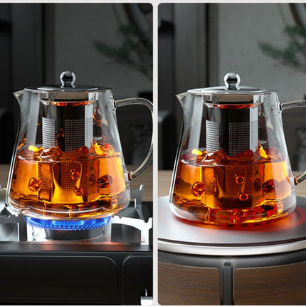 Heat Resistant Glass Teapot