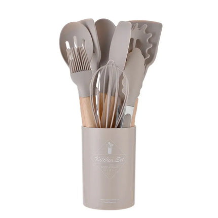 12Pcs Silicone Kitchen Utensils Set