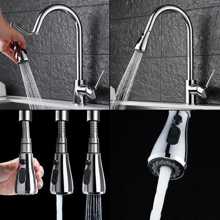 Universal Kitchen Pull Out Spray Head Replacement Sink Faucet Basin Mixer Tap Faucets Mixer Aerator Bubbler Water Tap Nozzle