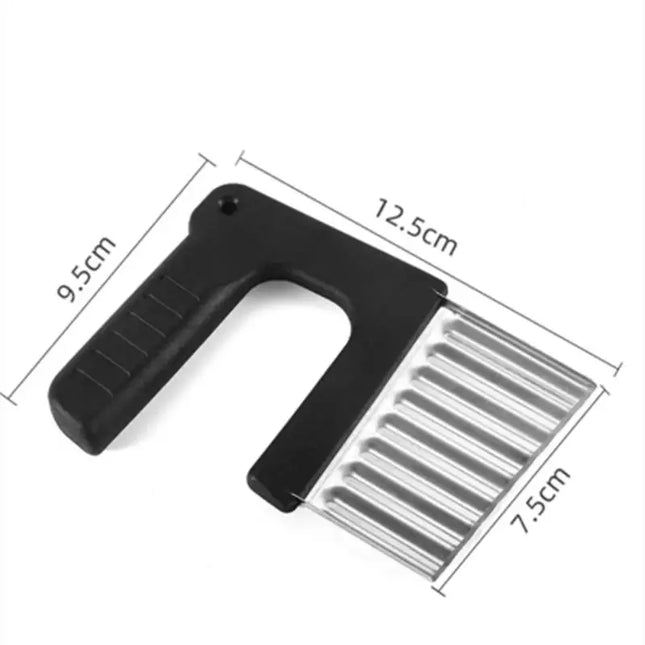 Stainless Steel Wavy Potato Chip Slicer Knife