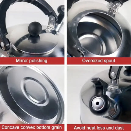 3L Stainless Steel Whistle Kettle