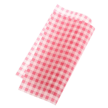 50pcs Food Waxed Paper Oil-Proof Wax Paper Bread Sandwich Burger Fries Macarons Packaging Kitchen Baking Tool Packaging Decor