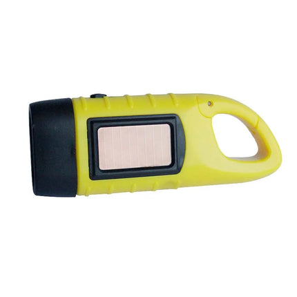 Portable LED Flashlight Tent Light Hand Crank Dynamo Solar Power Torch for Outdoor Camping Hiking Long-range Emergency Lantern
