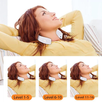 Cervical Massager Portable Mini Neck and Shoulder Massager Current Deep Massage Neck Compression Care