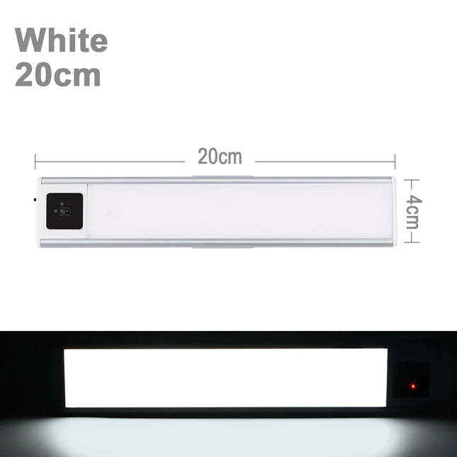 Wall Lamps Indoor LED Lighting Bar Hand Sweep Motion Sensor Light for Bathroom Kitchen Closet 5V USB Rrchargeable Mirror Light
