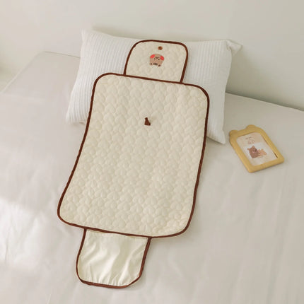 Foldable Portable Diaper Changing Pad Waterproof Baby Infant Diaper Urine Mat for Newborn Simple Bedding Changing Cover Pad