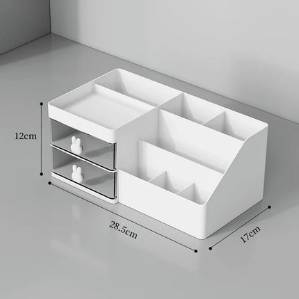 Desktop Transparent Cosmetics Storage Box