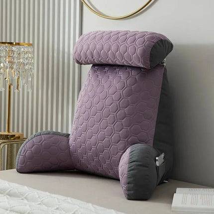 Reading Comfort Pillows Washable Standard Bed Pillow Bedroom Simple Cooling Back Pad Living Room Summer Cool Silk Latex Pillow