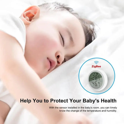Smart Thermometer Indoor Humidity Sensor