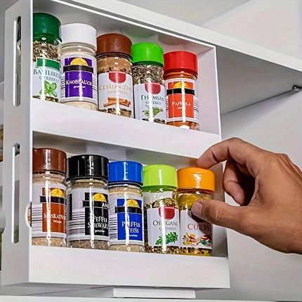 90 Degree Swivel Spice Storage Rack
