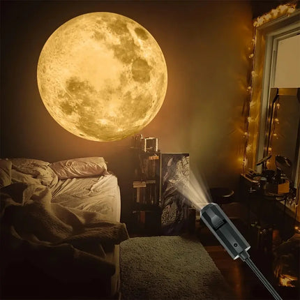 USB Ceiling Moon & Earth Projection Light