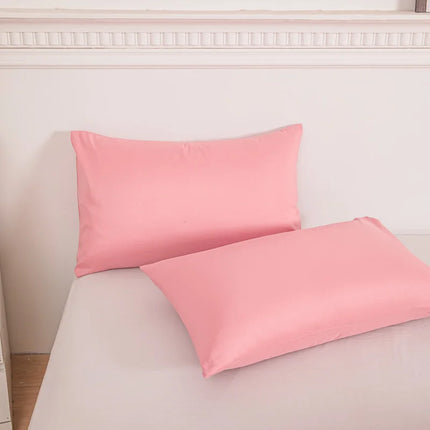 1Pcs Bed Pillowcase Solid Color Comfortable Pillow Cover For Bed Throw Car Sofa Cushion Cover Home Pillow Case 48x74cm