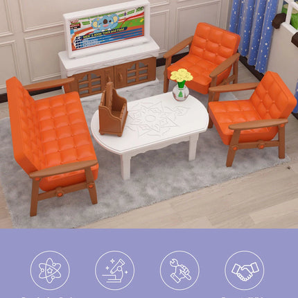 Dollhouse Miniature Furniture Accessories 1/12 Supermarket Micro Model Bedroom Forest Family For Kitchen Toys Doll Girl Gift
