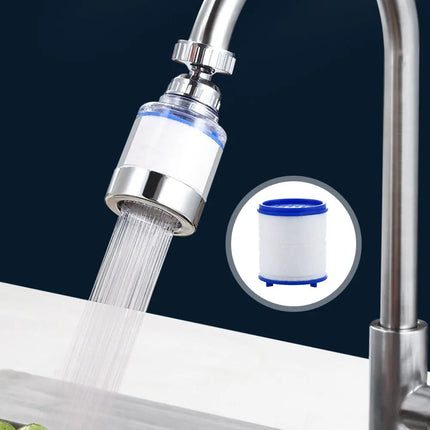 Faucet Filter Elements Water Purifier Filter emove Chlorine Heavy Metal Faucet Adapter PP Cotton Filtration for Kitchen Bathroom