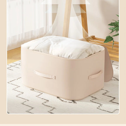 Ultra Space Saving Self Compression Organizer,Comforter Storage Bag,Moving Bag for Comforters,Clothes,Blankets,Bedding,College